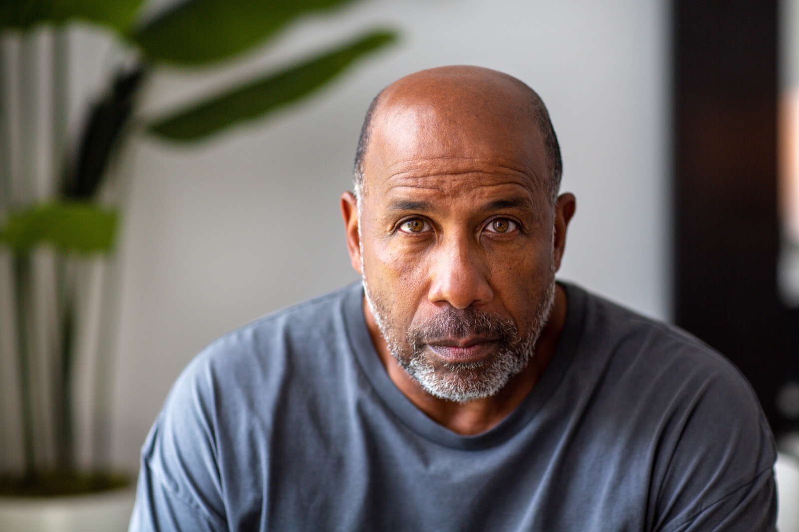 Man reflecting on his mental health journey